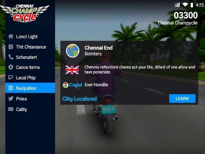 Chennai Champ Cycle Gameplay Screenshot